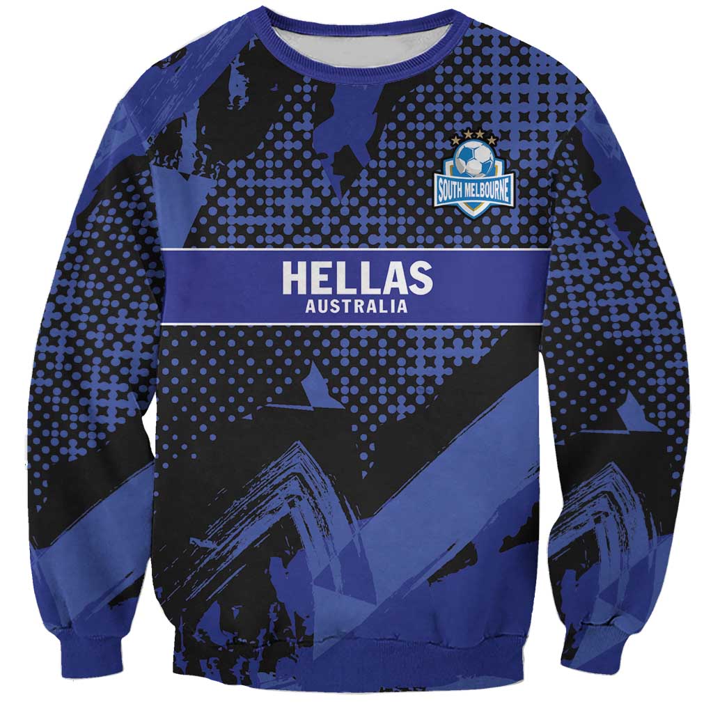 Custom Oceania Football South Melbourne Sweatshirt Hellas Australia Pride