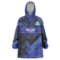 Custom Oceania Football South Melbourne Wearable Blanket Hoodie Hellas Australia Pride