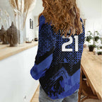 Custom Oceania Football South Melbourne Women Casual Shirt Hellas Australia Pride
