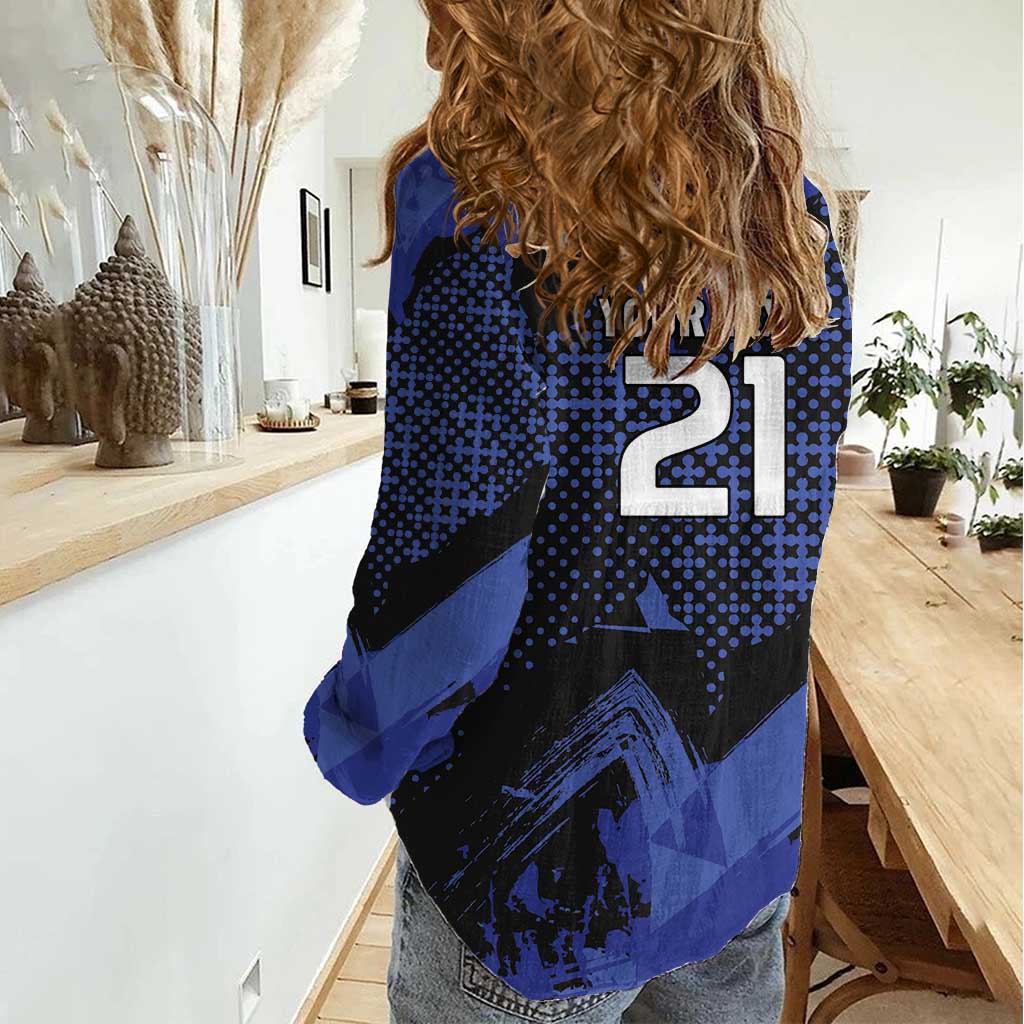 Custom Oceania Football South Melbourne Women Casual Shirt Hellas Australia Pride