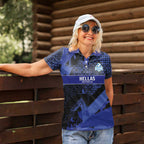 Custom Oceania Football South Melbourne Women Polo Shirt Hellas Australia Pride
