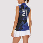 Custom Oceania Football South Melbourne Women Sleeveless Polo Shirt Hellas Australia Pride