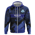 Custom Oceania Football South Melbourne Zip Hoodie Hellas Australia Pride
