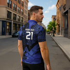 Custom Oceania Football South Melbourne Zipper Polo Shirt Hellas Australia Pride