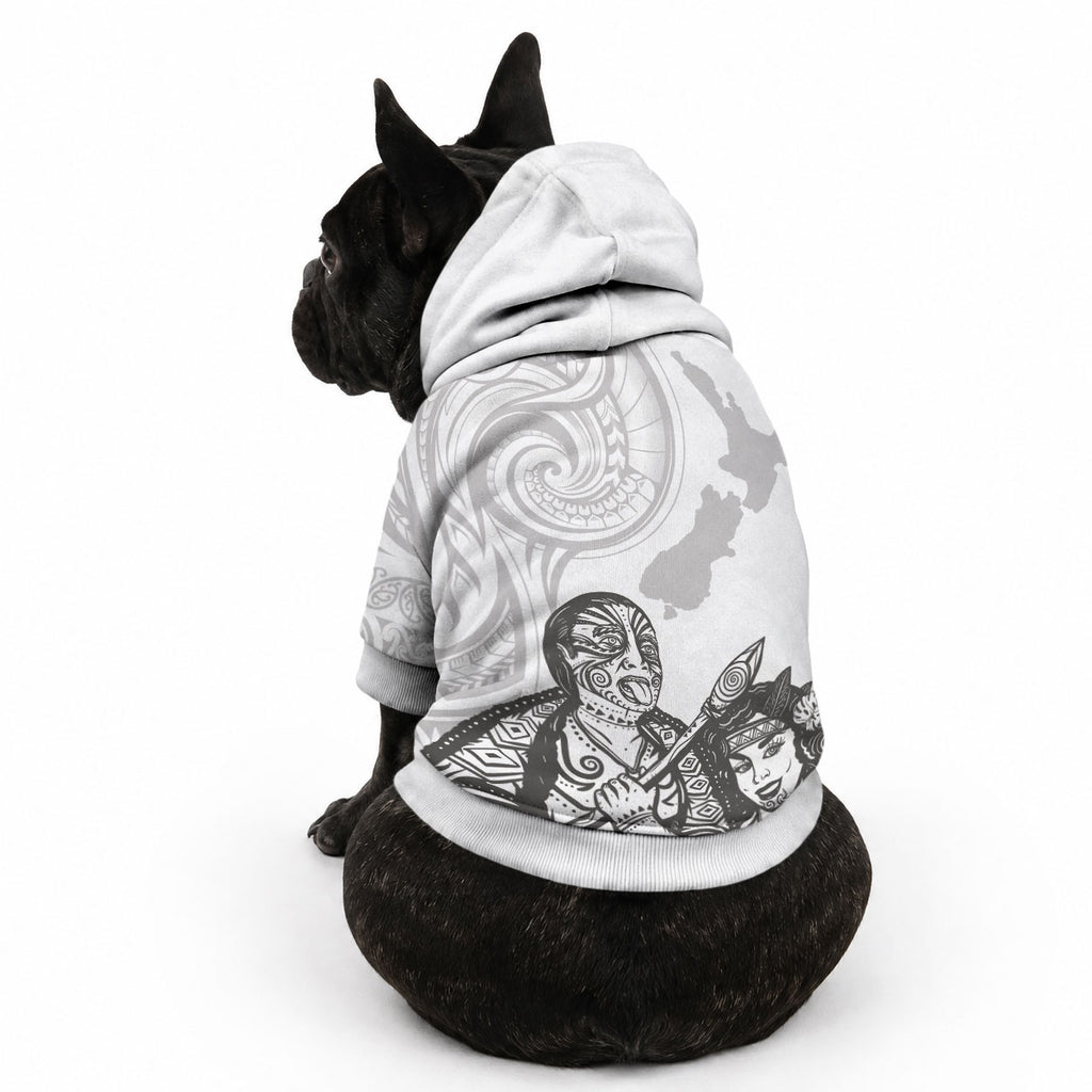 Aroha Maori Language Pet Hoodie Te Reo Maori Inspired Art