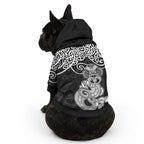 Te Reo Maori Tiki Inspired Art Pet Hoodie