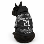 Custom NZ Rugby Pet Hoodie Kapa Opango Maori Haka With Years of The All Black Champions