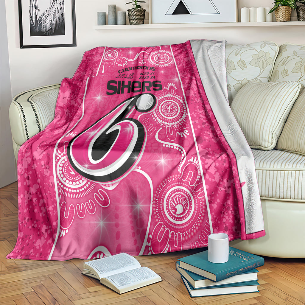 custom-sydney-sixers-cricket-blanket-the-fourth-time-champions-aboriginal