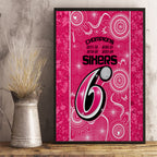 custom-sydney-sixers-cricket-canvas-wall-art-the-fourth-time-champions-aboriginal