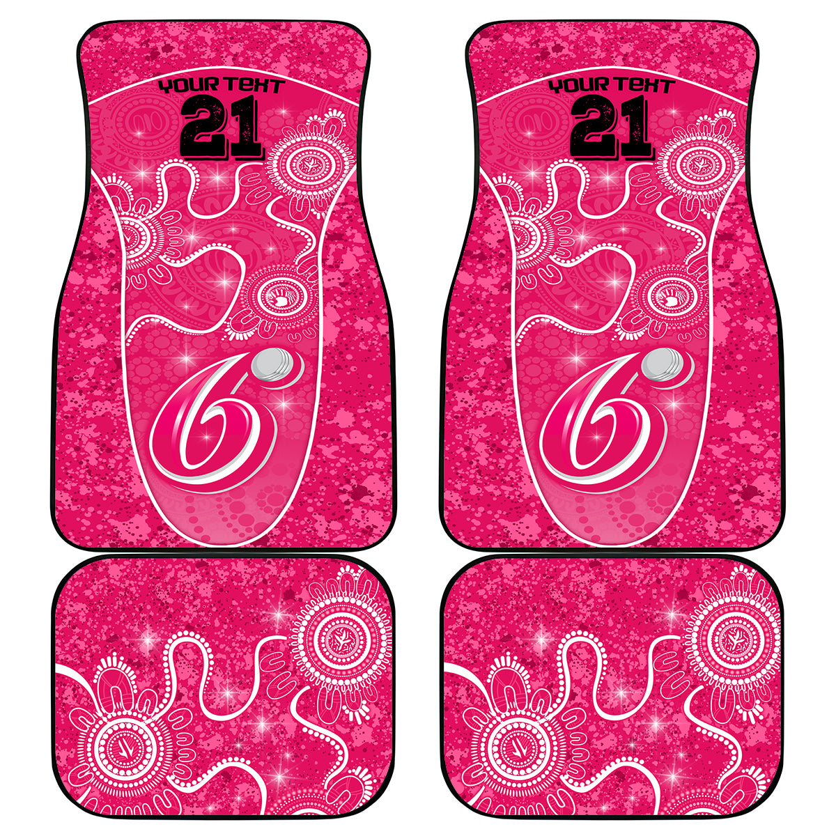 custom-sydney-sixers-cricket-car-mats-the-fourth-time-champions-aboriginal