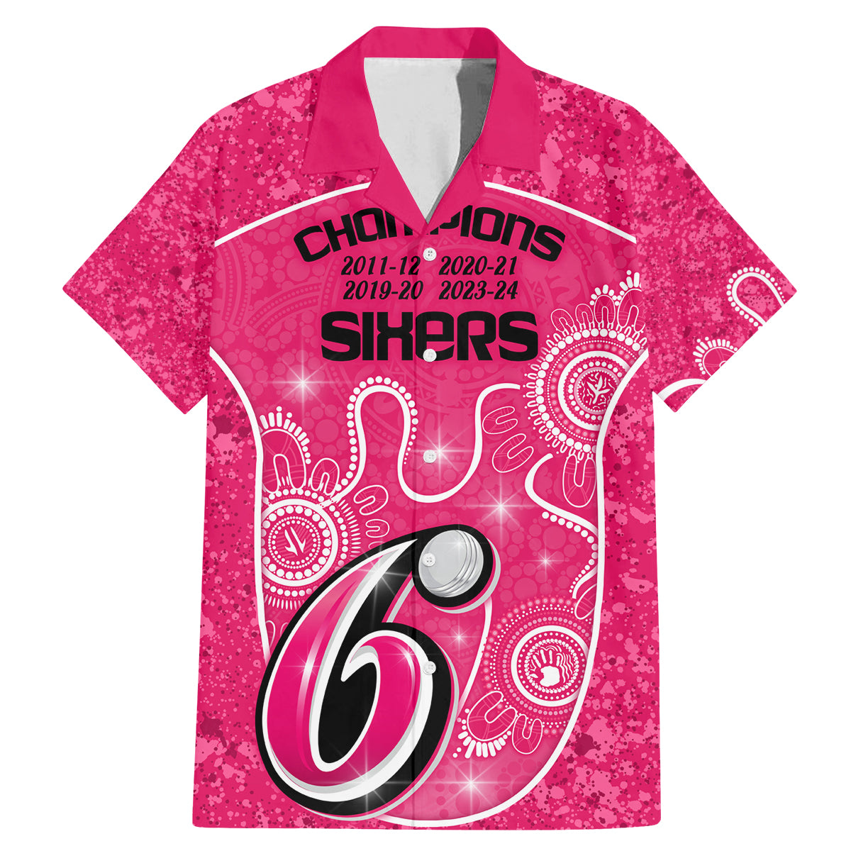 custom-sydney-sixers-cricket-family-matching-mermaid-dress-and-hawaiian-shirt-the-fourth-time-champions-aboriginal