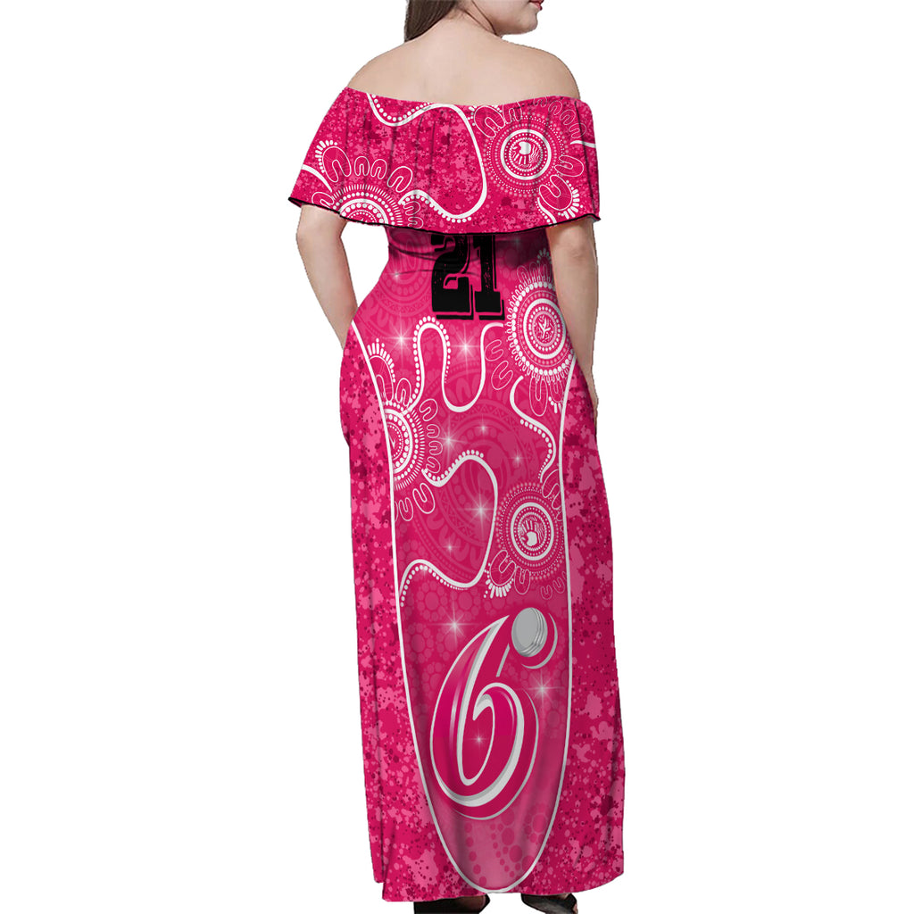 custom-sydney-sixers-cricket-family-matching-off-shoulder-maxi-dress-and-hawaiian-shirt-the-fourth-time-champions-aboriginal