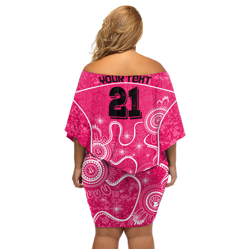 custom-sydney-sixers-cricket-family-matching-off-shoulder-short-dress-and-hawaiian-shirt-the-fourth-time-champions-aboriginal