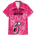 custom-sydney-sixers-cricket-family-matching-short-sleeve-bodycon-dress-and-hawaiian-shirt-the-fourth-time-champions-aboriginal