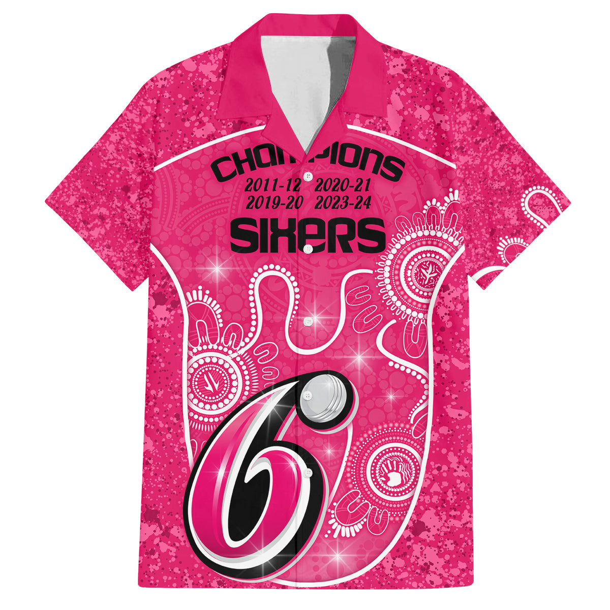 custom-sydney-sixers-cricket-family-matching-summer-maxi-dress-and-hawaiian-shirt-the-fourth-time-champions-aboriginal