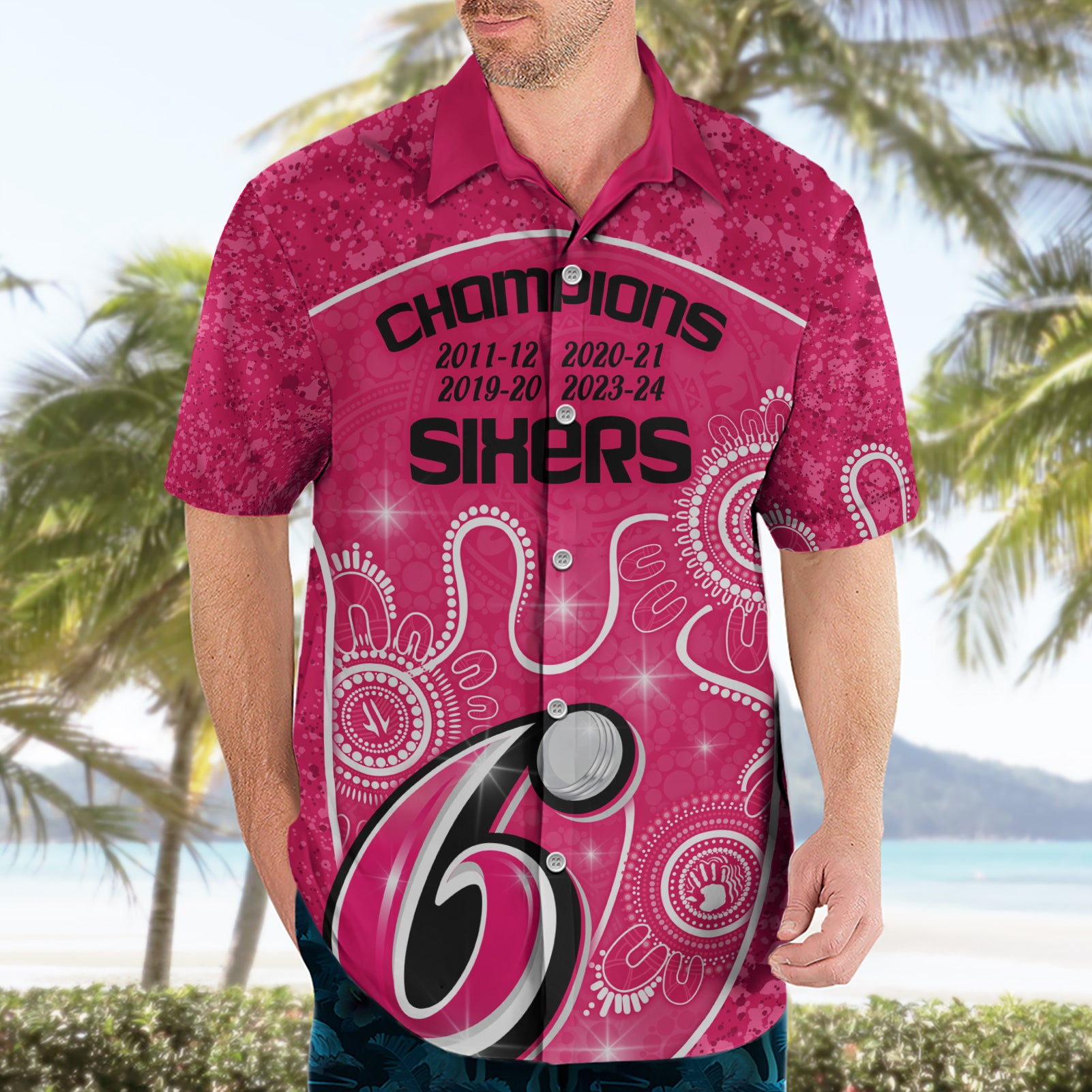 custom-sydney-sixers-cricket-hawaiian-shirt-the-fourth-time-champions-aboriginal