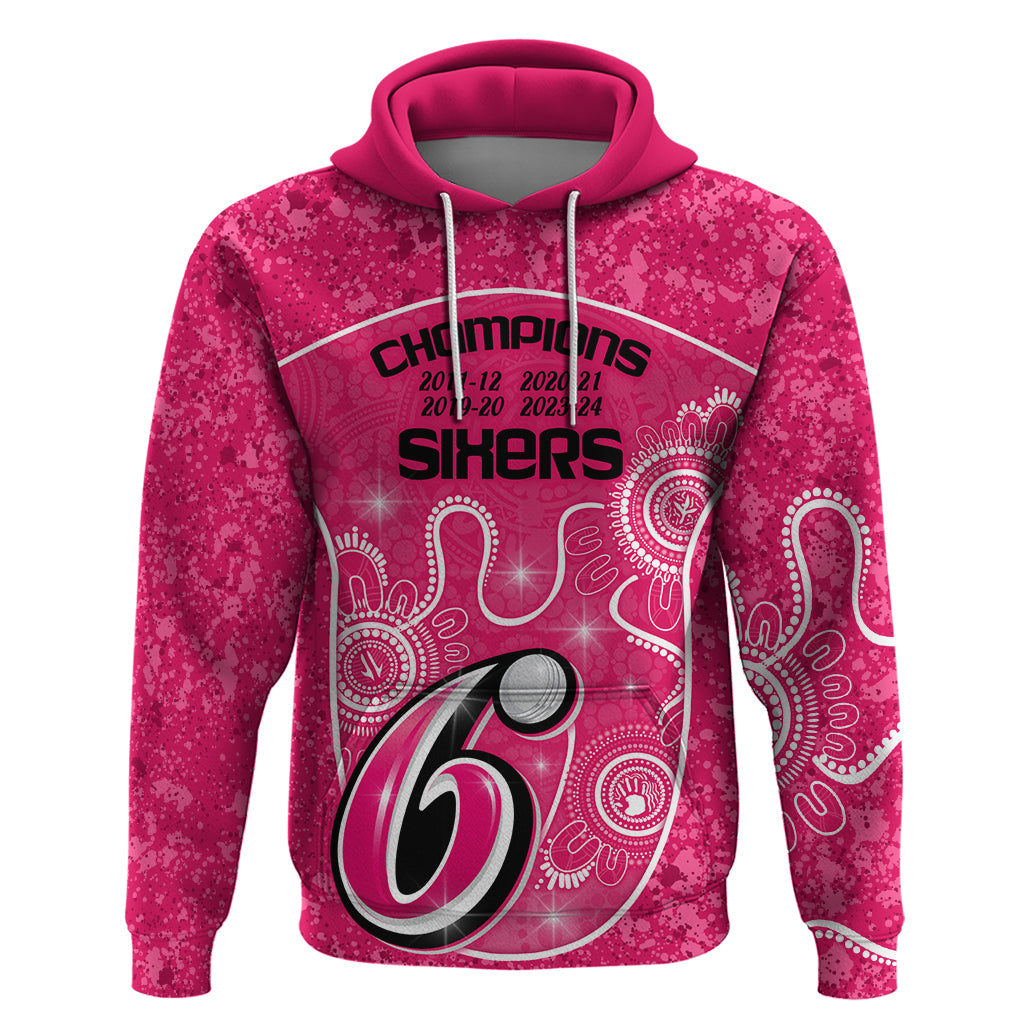 custom-sydney-sixers-cricket-hoodie-the-fourth-time-champions-aboriginal