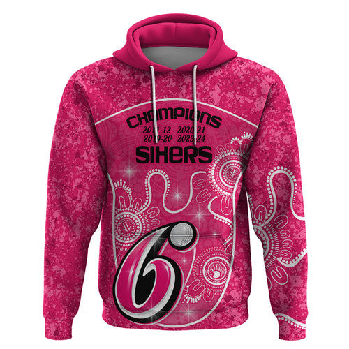 custom-sydney-sixers-cricket-hoodie-the-fourth-time-champions-aboriginal