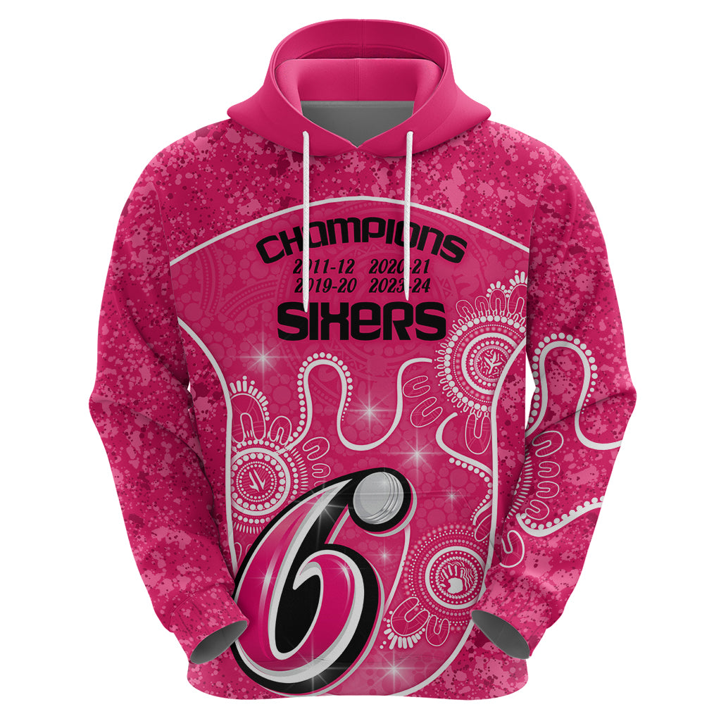 custom-sydney-sixers-cricket-hoodie-the-fourth-time-champions-aboriginal