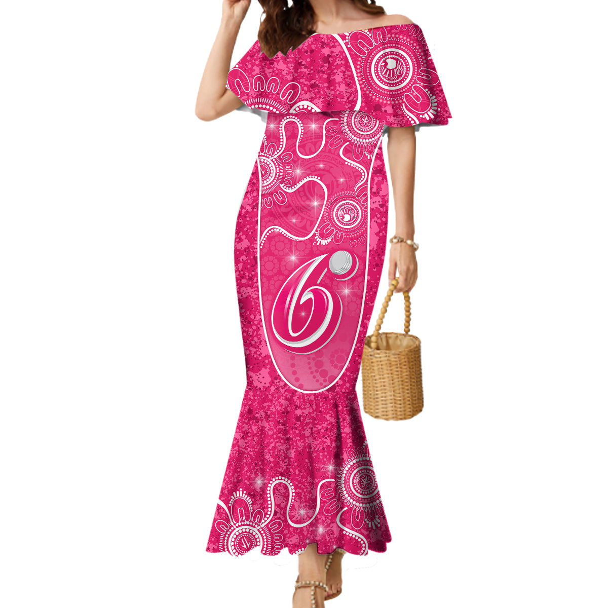 custom-sydney-sixers-cricket-mermaid-dress-the-fourth-time-champions-aboriginal