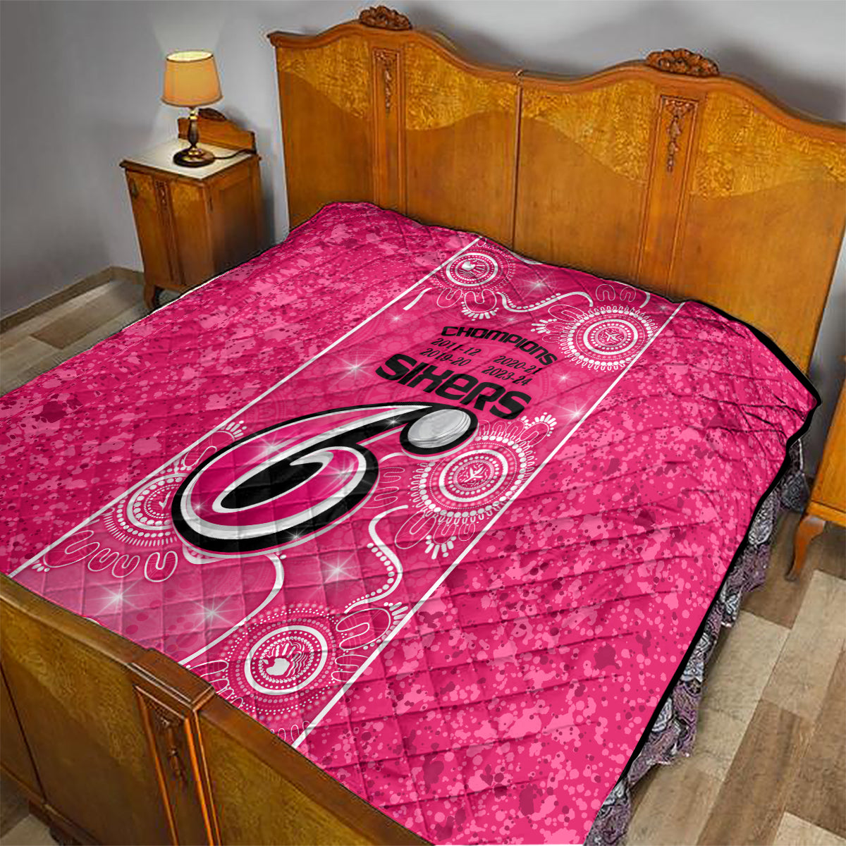 custom-sydney-sixers-cricket-quilt-the-fourth-time-champions-aboriginal