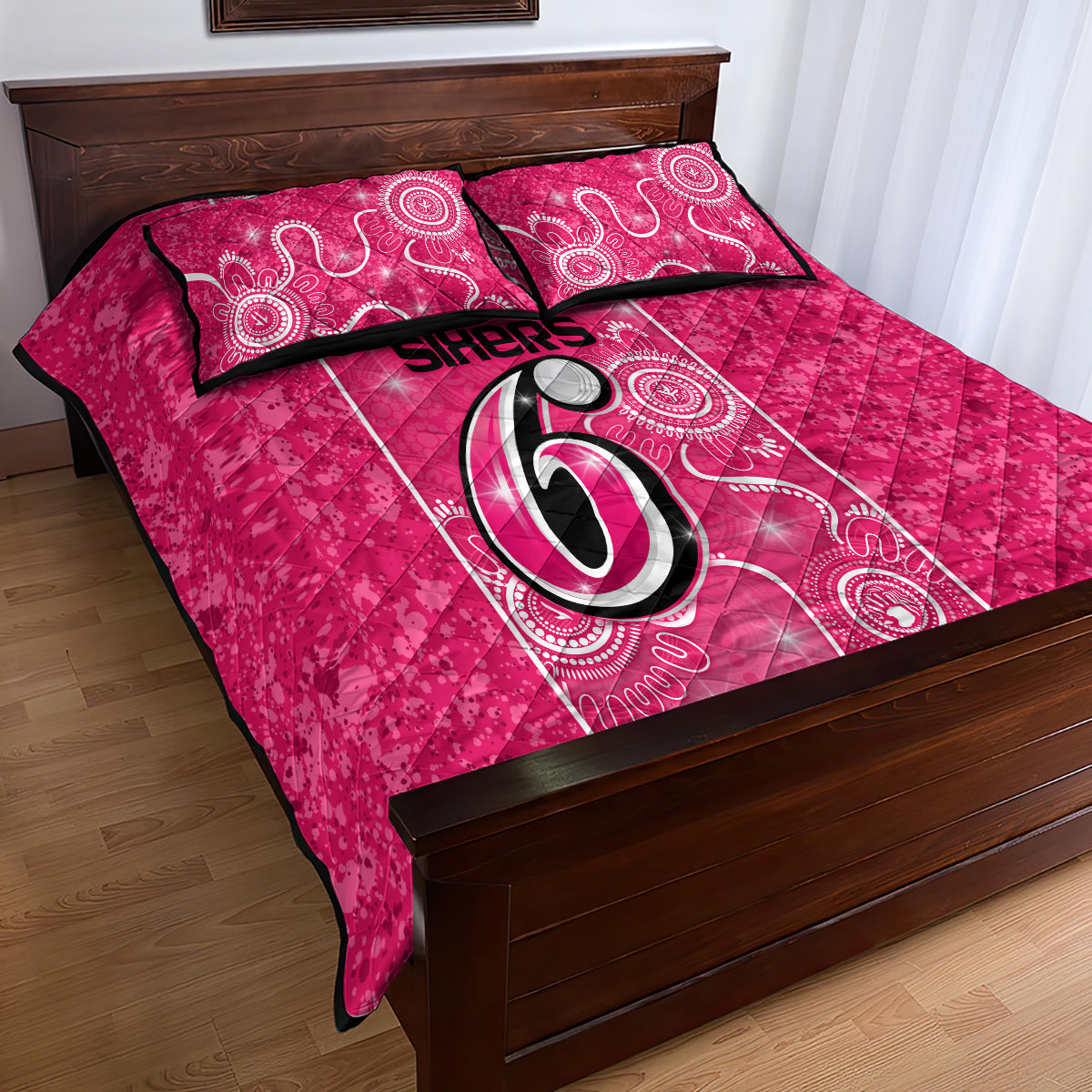 custom-sydney-sixers-cricket-quilt-bed-set-the-fourth-time-champions-aboriginal
