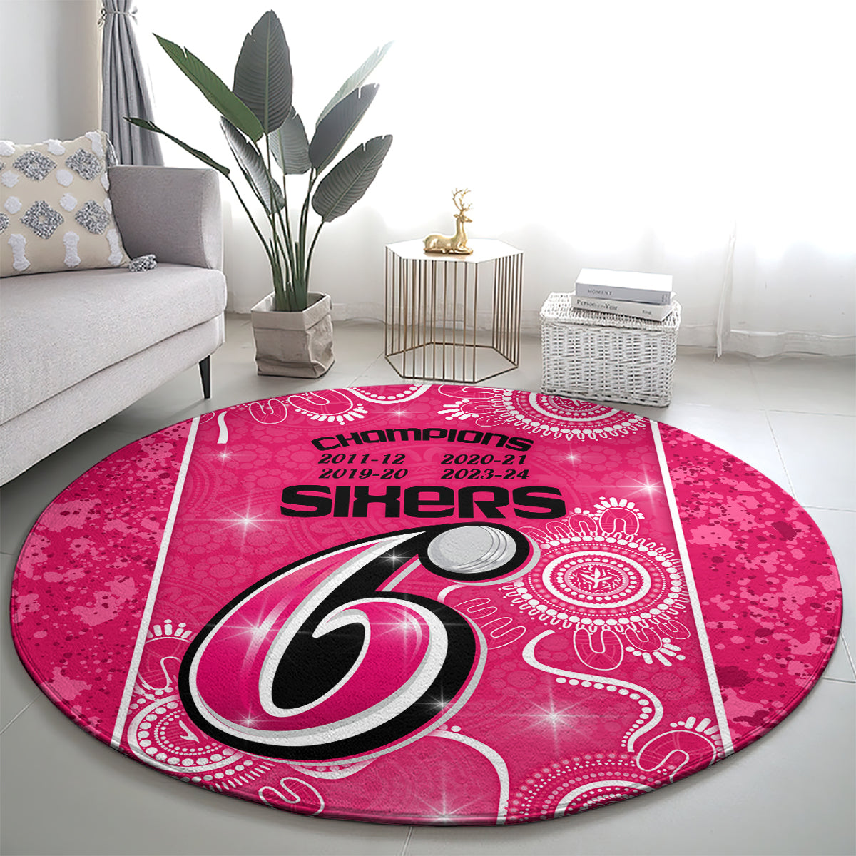 custom-sydney-sixers-cricket-round-carpet-the-fourth-time-champions-aboriginal