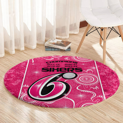 custom-sydney-sixers-cricket-round-carpet-the-fourth-time-champions-aboriginal