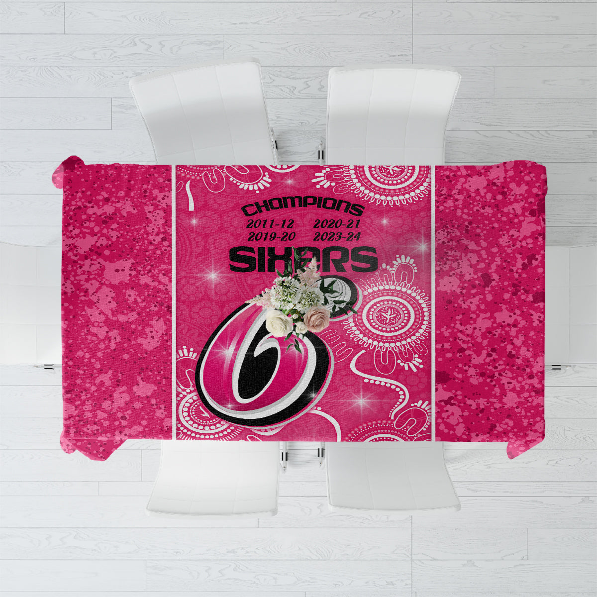 custom-sydney-sixers-cricket-tablecloth-the-fourth-time-champions-aboriginal