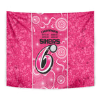 custom-sydney-sixers-cricket-tapestry-the-fourth-time-champions-aboriginal