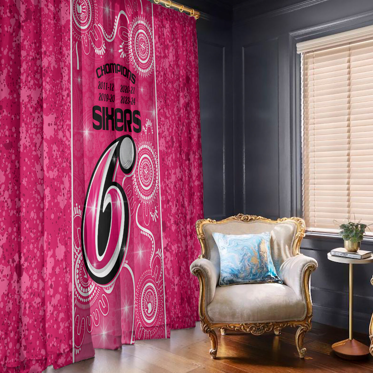 custom-sydney-sixers-cricket-window-curtain-the-fourth-time-champions-aboriginal