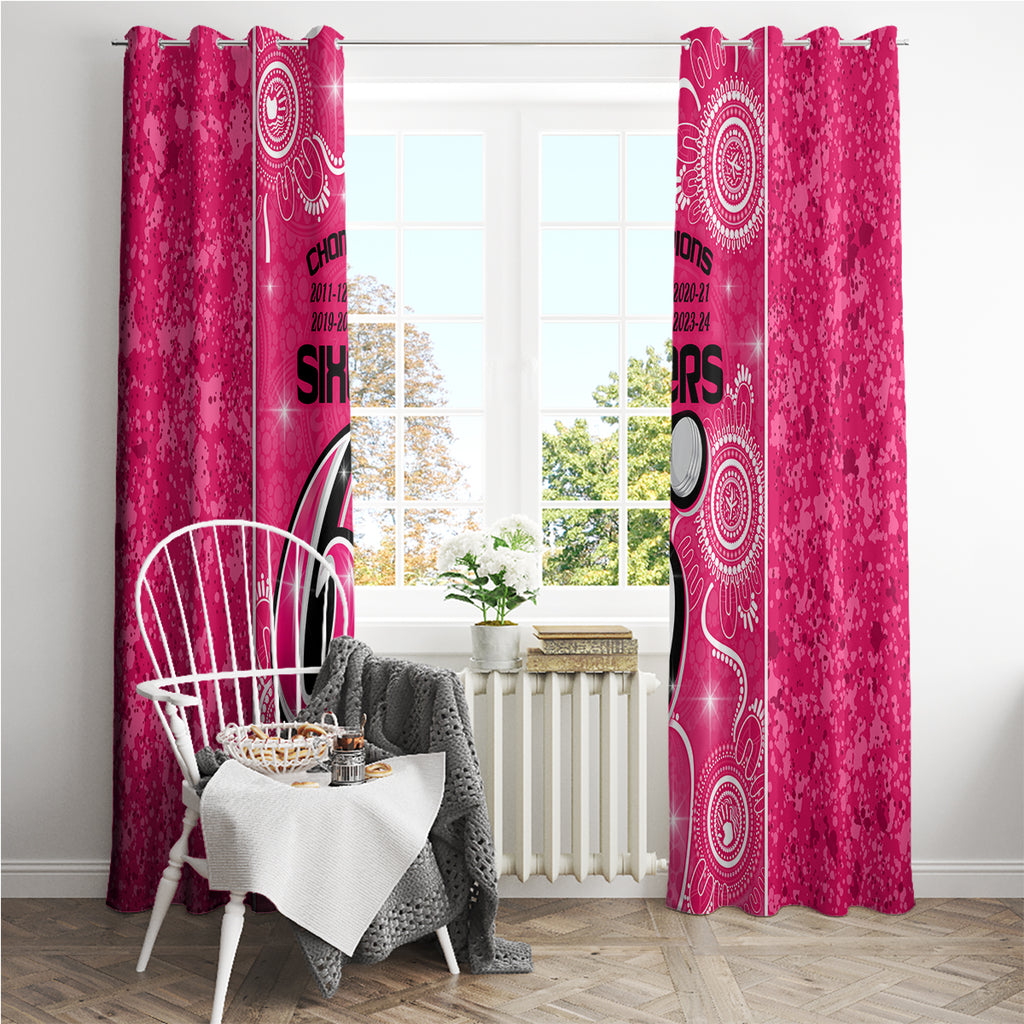 custom-sydney-sixers-cricket-window-curtain-the-fourth-time-champions-aboriginal
