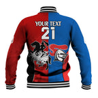 NRL Dragons and Knights Sporty Style Baseball Jacket