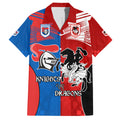 NRL Dragons and Knights Sporty Style Hawaiian Shirt