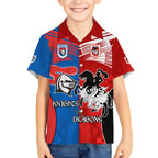 NRL Dragons and Knights Sporty Style Hawaiian Shirt