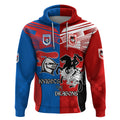 NRL Dragons and Knights Sporty Style Hoodie
