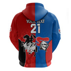 NRL Dragons and Knights Sporty Style Hoodie