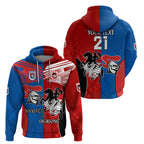 NRL Dragons and Knights Sporty Style Hoodie