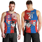 NRL Dragons and Knights Sporty Style Men Tank Top