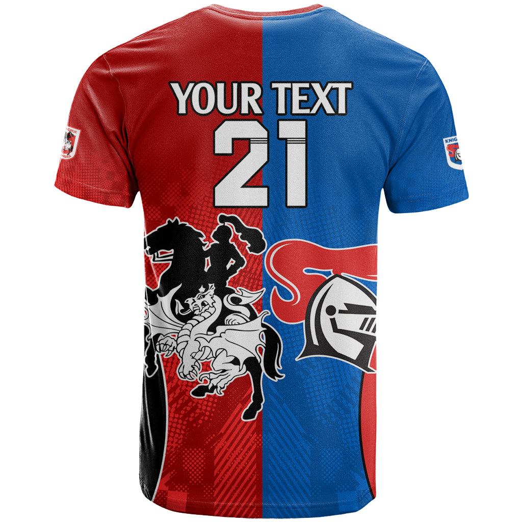 NRL Dragons and Knights Sporty Style T Shirt