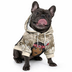 Personalized New Zealand Women's Day Pet Hoodie Maori Girl Feathers of Hope - Beige