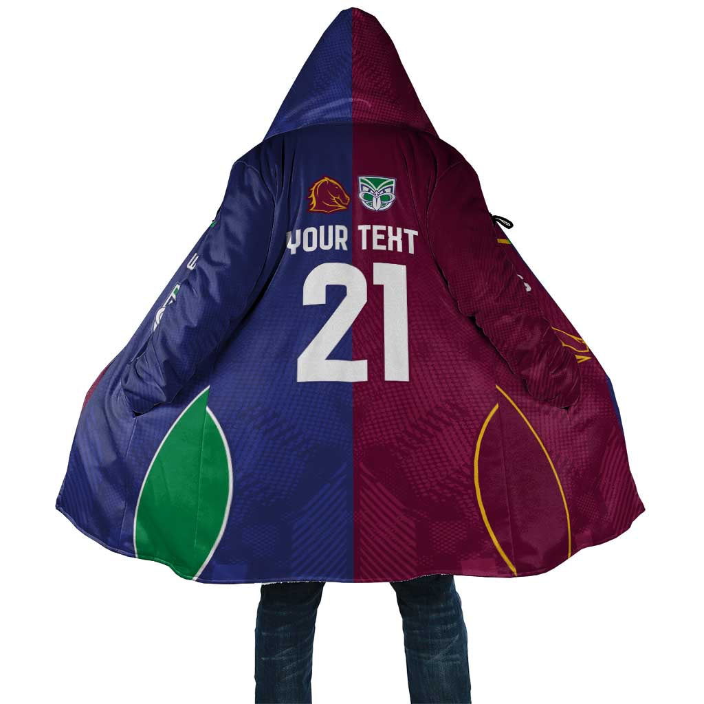 Custom Warriors-Broncos Cloak Together Sporty Style