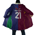 Custom Warriors-Broncos Cloak Together Sporty Style