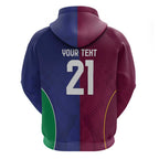 Custom Warriors-Broncos Hoodie Together Sporty Style