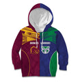 Custom Warriors-Broncos Kid Hoodie Together Sporty Style