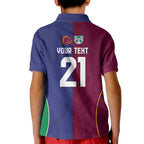 Custom Warriors-Broncos Kid Polo Shirt Together Sporty Style