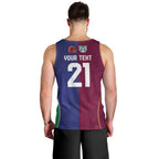 Custom Warriors-Broncos Men Tank Top Together Sporty Style
