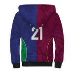 Custom Warriors-Broncos Sherpa Hoodie Together Sporty Style
