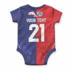 Custom Warriors-Dolphins Baby Onesie Together Sporty Style