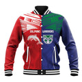 Custom Warriors-Dolphins Baseball Jacket Together Sporty Style